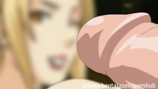 Мастер Наруто чпокает свою крестную