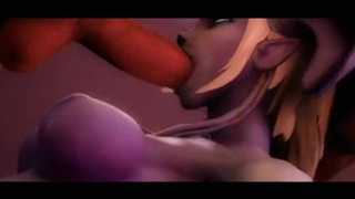 World of Warcraft - Колизей похоти, порно фильм.